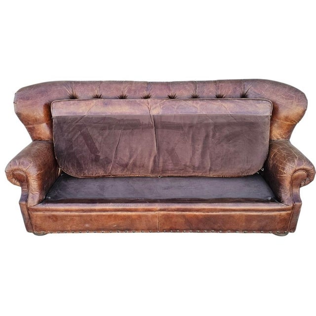 An icon of library and den, Churchill's clubby good looks feature low, and deep seating, a classic tufted back, and lines...