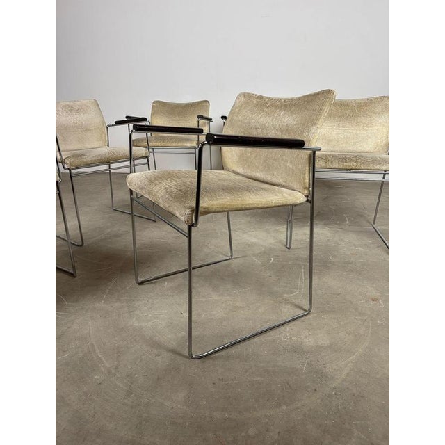 Janus / BR Chairs by Kazuhide Takahama for Simon Gavina, 1970s, Set of 6 For Sale - Image 6 of 15