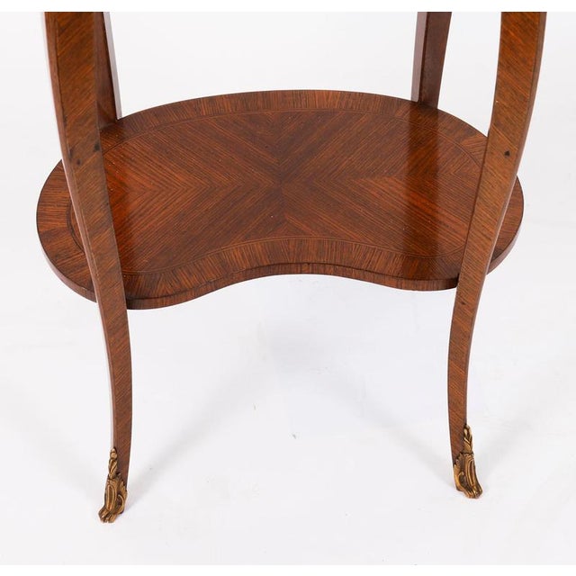 Antique French Ormolu Mounted Parquetry Occasional Tables, 19th Century, Set of 2 For Sale - Image 18 of 18