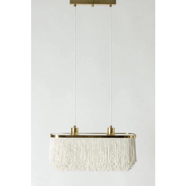 Vintage Fringe Pendant Light by Hans-Dagen Jakobsson, 1960s For Sale - Image 11 of 11