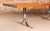 Mid-Century Modern Danish Extendable Teak Dining Table with Chrome Legs by Poul Norrelikt for Dyrlund, 1970s For Sale - Image 9 of 17