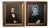 American School -19th Century Portraits of Husband & Wife - a Pair For Sale