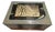 Maitland Smith Lacquered Storage Trunk With Piranesi Print For Sale