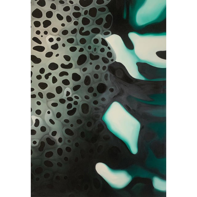 Painting may be sent rolled with the stretcher. Klaudia Lata (b. 1993). Graduate of painting at the Academy of Fine Arts...