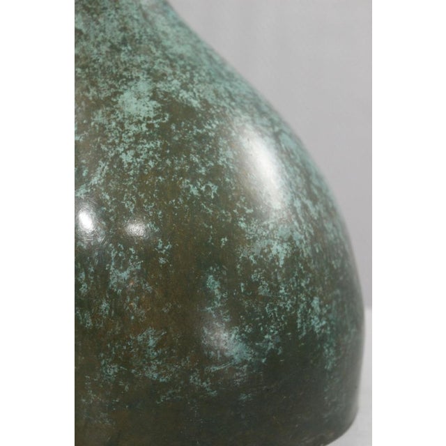 Large Patinated Abstract Anthropomorphic Sculpture, 1970s, Bronze For Sale - Image 10 of 16