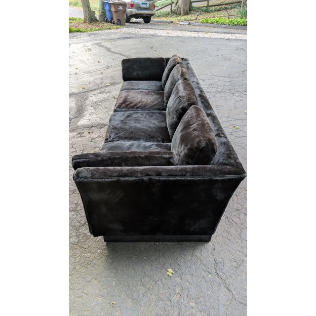 Textile Mid Century Erwin Lambeth Sofa For Sale - Image 7 of 13