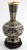 Vintage Chinese Cloisonné Butterfly Vase 9.5" W/ Stand Beijing Arts & Crafts For Sale - Image 4 of 11