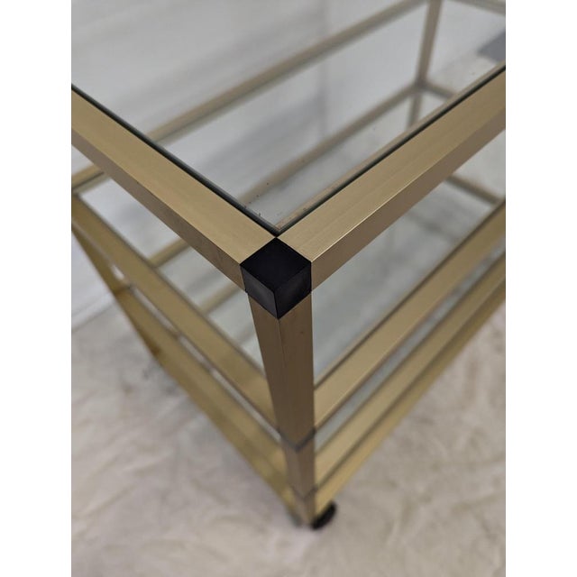 4-Tray Rolling Trolley For Sale - Image 4 of 6