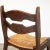 Brown 1940s French Oak Dining Chairs in the Style of Guillerme & Chambron - Set of 6 For Sale - Image 8 of 12