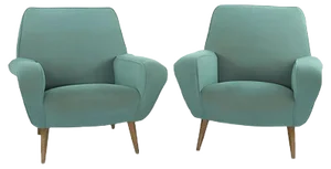 Set of Model 830 Lounge Chairs by Gianfranco Frattini for Cassina, 1950s