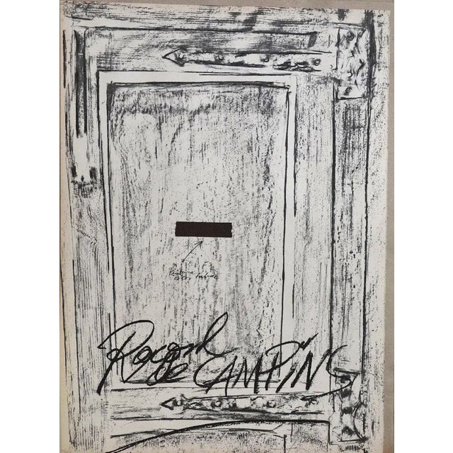 This original artwork by Antoni Tàpies is one of the 10 colored lithographs of the “Berlin Suite”. Tàpies realized this...