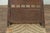 Antique Indian Rustic Low Seat Wooden Chair with Carved Rosettes and Twine Seat For Sale - Image 10 of 12