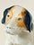 Adorable catchall in Japanese lusterware with a Jack Russell companion sitting atop. Also can be used for a place for your...