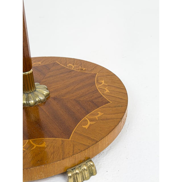 Modern Floor Lamp in Mahogany, Sweden, 1940s For Sale - Image 10 of 12