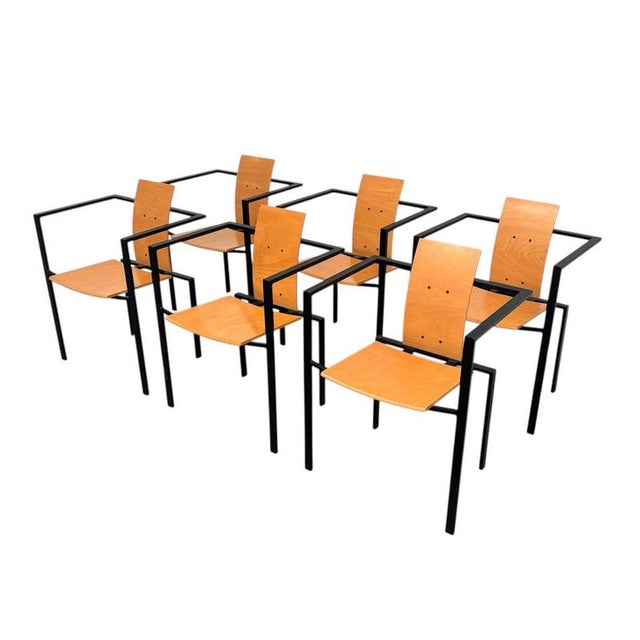 Trix Dining Chairs from KFF, 1980s, Set of 6 For Sale - Image 16 of 16