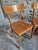 Mid-Century French Bistro Chairs in Beech and Plywood, 1960s, Set of 4 For Sale - Image 9 of 18