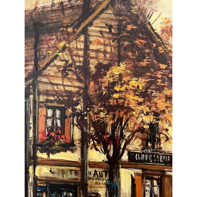 Sergio Cecchi, Paysage, Genève, Oil on Canvas, Framed For Sale - Image 6 of 13