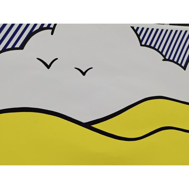 Roy Lichtenstein Hamptons Screen Print Poster Guild Hall For Sale - Image 4 of 6