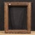 Mid 20th century Italian frame. Finely carved and gilded wooden piece featuring relief ornamentation, including turned...