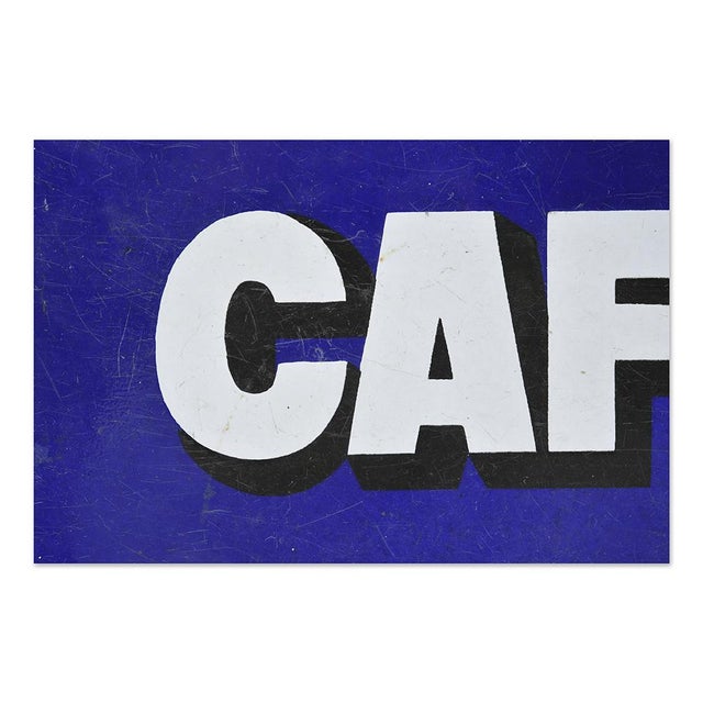 Gilbert Double-Sided Enameled Plaque For Sale - Image 3 of 7