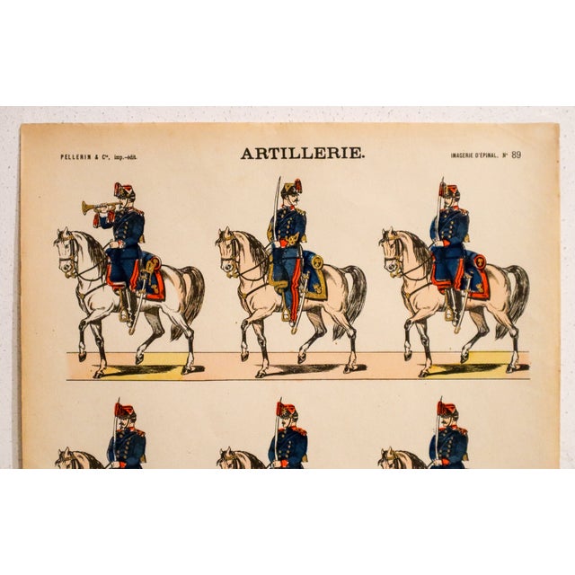 Date: 1880s-1890s Size: 11.5 x 15.5 inches Printer: Pellerin et cie. About this poster: Imagerie d'Épinal was a print...