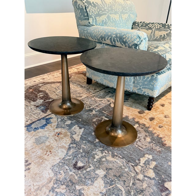 Pair of Holly Hunt Martini Tables For Sale In Washington DC - Image 6 of 6