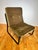 Bauhaus Black Steel and Green Upholstery Lounge Chairs, 1970s, Set of 3 For Sale - Image 10 of 18
