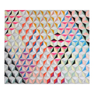 Sebastian Welzel, Fis-3 Topographie, Laminated Cardboard, Limited Edition 20 of 20 For Sale