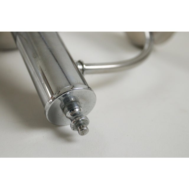 Mid-Century European Chrome Wall Sconces with Mirrored Globe Shades, 1960, Set of 2 For Sale - Image 12 of 15