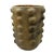 Sejnane Cylindrical Clay Bumpy Vessel - Light Large For Sale - Image 4 of 5
