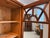 Biedermeier Display Cabinet in Walnut For Sale - Image 10 of 16