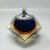Vintage Blue Table Lighter in Murano Sommerso Glass by Flavio Poli for Seguso, 1960s For Sale - Image 6 of 7