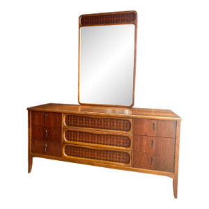 Lane Co. Perception Nine Drawer Mid Century Modern Dresser