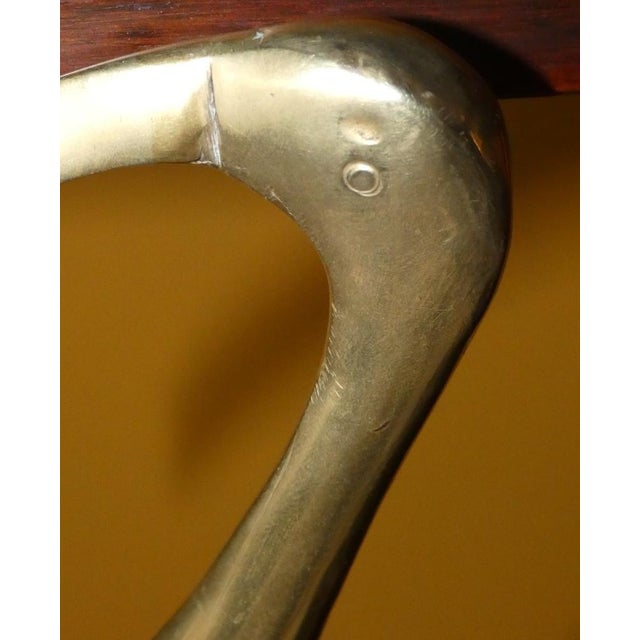 Brass Ibis Sculptures, France, 1960s, Set of 2 For Sale - Image 11 of 12