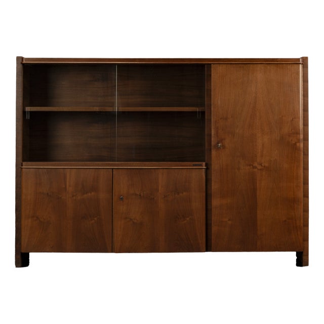 Art Deco Sideboard in Mahogany by Bruno Paul for Veb Deutsche Werkstätten Hellerau, 1930s For Sale