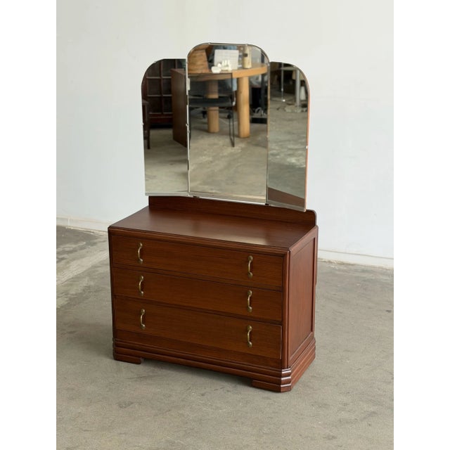1980s Vintage Dressing Table For Sale - Image 5 of 18
