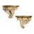 Corbel Wall Sconce Shelves - Extra-Large Pair Antique Style For Sale