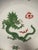 Meissen Porcelain Vintage Meissen Porcelain Wall Plate – Green Ming Dragon Motif, C. 1970s For Sale - Image 4 of 7