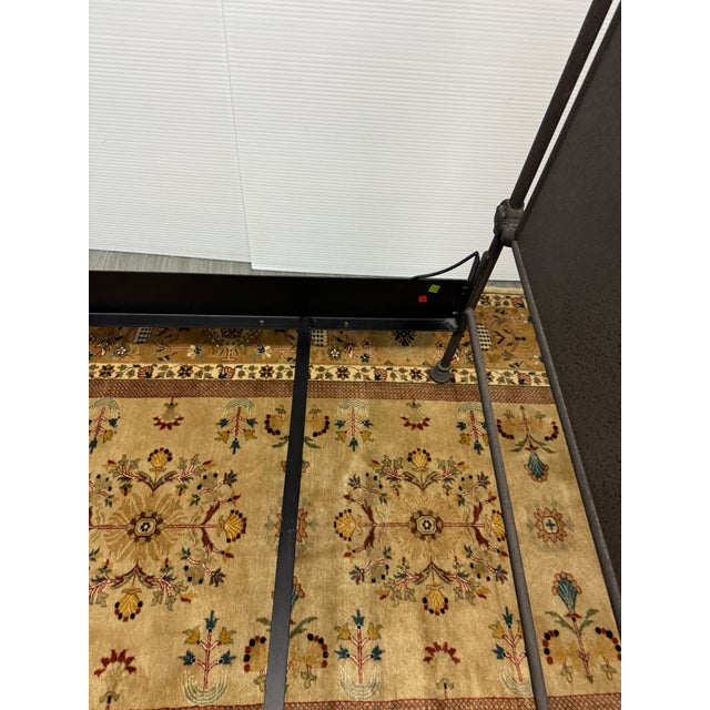 Restoration Hardware Twin Size Restoration Hardware Academie Bed Frame For Sale - Image 4 of 12