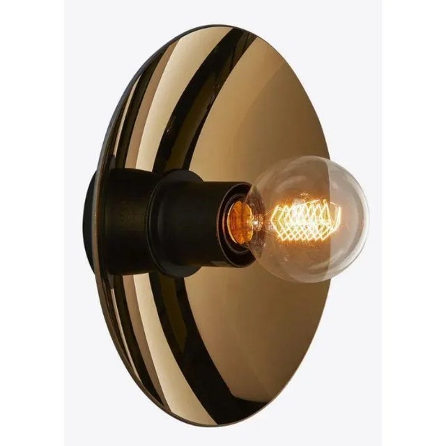 Contemporary Bronze Zénith Wall Light by Radar For Sale - Image 3 of 8