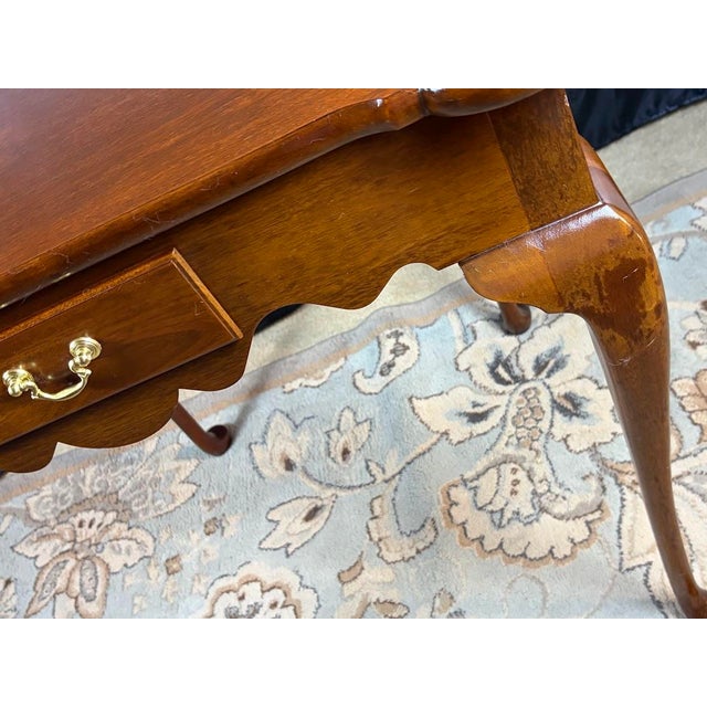 Queen Anne Queen Anne Folding Game Table For Sale - Image 3 of 12