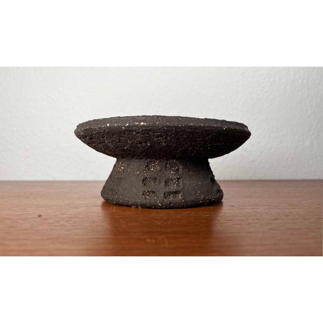 Mid-Century Modern Mid-Century Modern Danish Studio Pottery Candeholder by Else Und Henry Nielsen for Henri Keramik, 1960s For Sale - Image 3 of 17