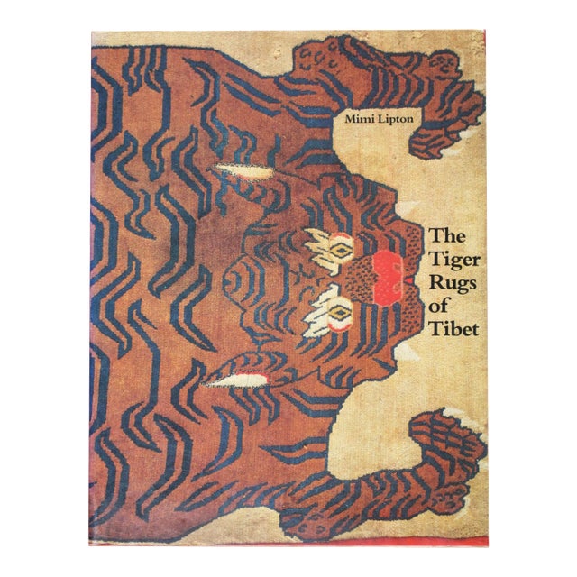 (1988) the Tiger Rugs of Tibet Mimi Lipton Thames and Hudson Out of Print Coffee Table Book For Sale