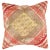Asian 2000s Sari Silk Decorative Pillow Cover For Sale - Image 3 of 3