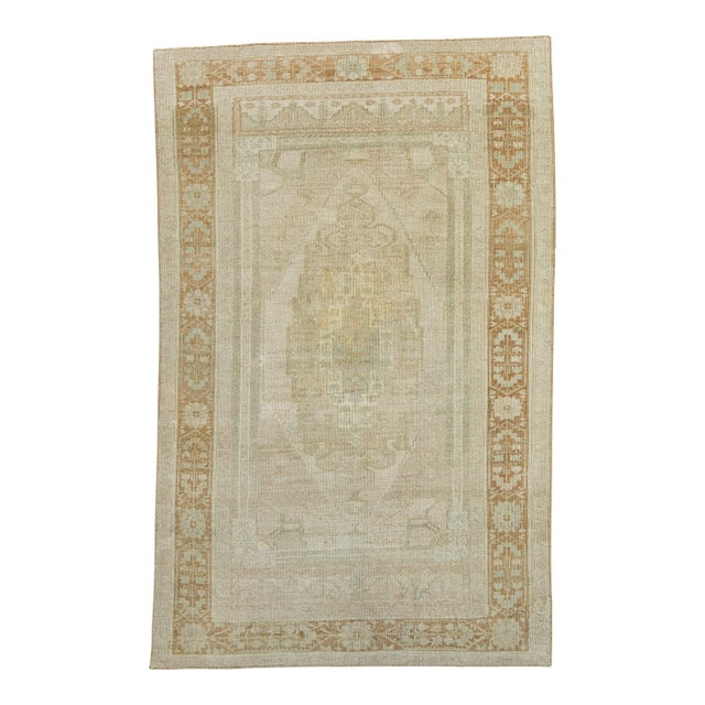Turkish Vintage Anatolian Rug 4'2" x 6'7" #17580 For Sale