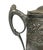 Victorian Antique Meriden Silver-Plated Insulated Pitcher 12" – Quadruple Plate 1868 Ceramic Lined Victorian Carafe With Floral Details For Sale - Image 3 of 10