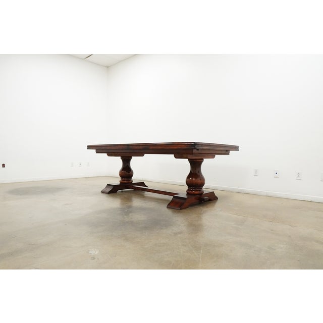 1990s Vintage Bernadette Livingston Rustic Luxury Furniture Dining Table For Sale - Image 5 of 14