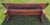 Wood Vintage 1940s World War 2 Liberty Ship Hatch Cover Coffee Table W/ Custom Built Trestle Base For Sale - Image 7 of 8