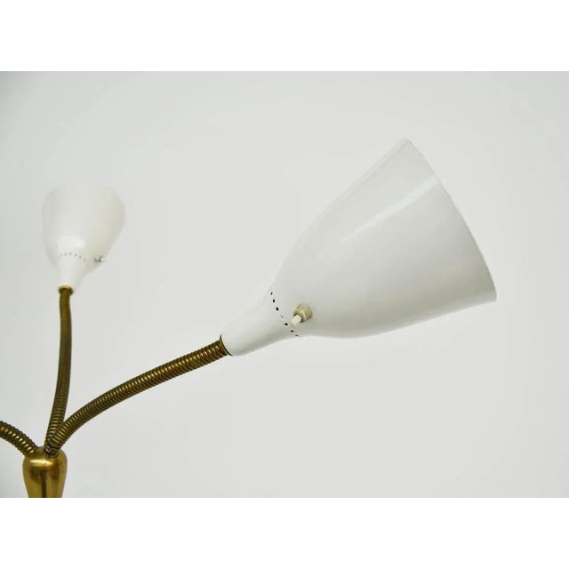 Adjustable Floor Lamp with Three Jointed Arms by Giuseppe Ostuni for Oluce, Italy, 1952 For Sale - Image 6 of 12
