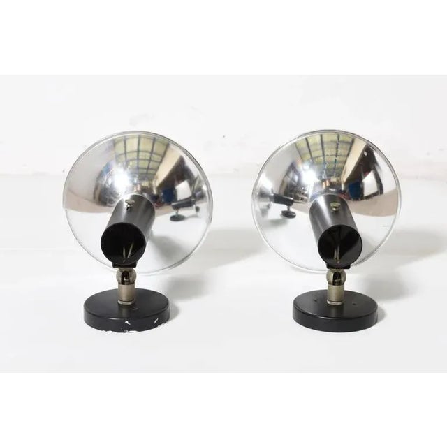 Black Adjustable Wall Light from Raak, 1964 For Sale - Image 3 of 9